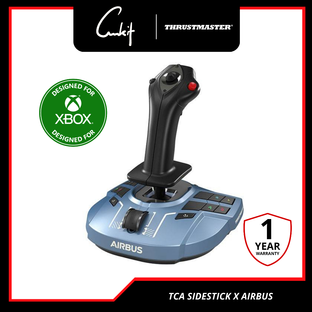 9.9 SALE 】Thrustmaster TCA Sidestick AIRBUS Edition Flight Simulator ...