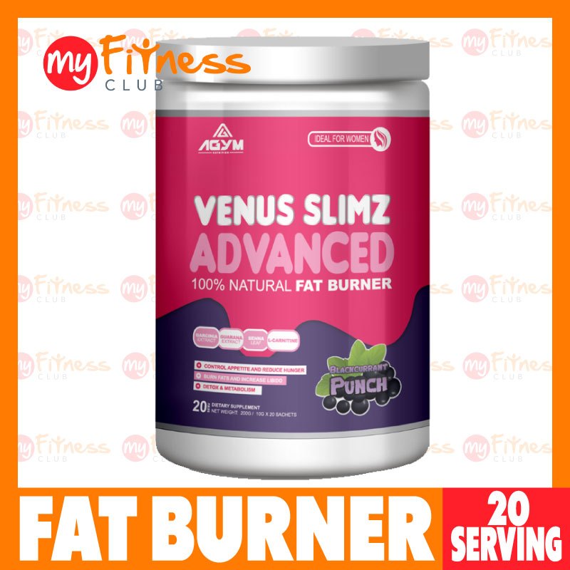 Venus SLIMZ Advanced 100% Natural Fat Burner (200g / 20 Serv) For WOMEN ...