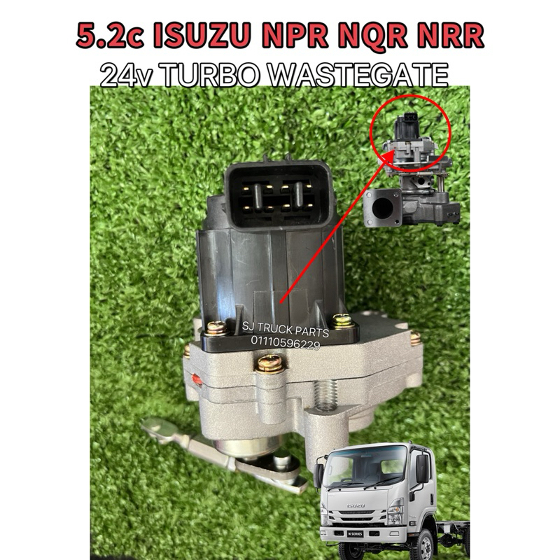 5.2c ISUZU NPR NQR NRR PRO FRR 4HK1 TURBO SELONOID 24v TURBO WASTEGATE ...