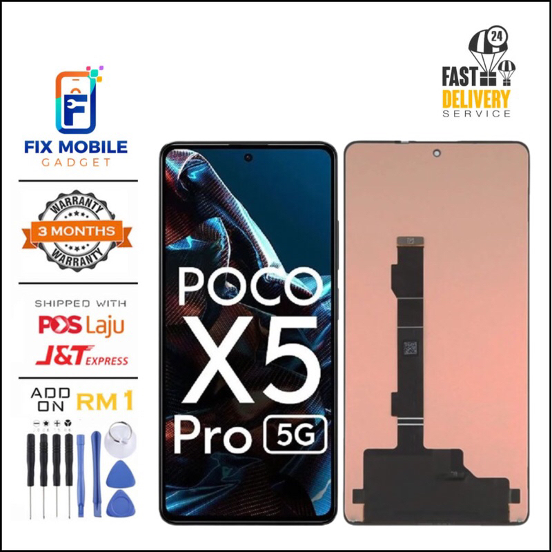 Poco X5 Pro 5G TFT Lcd Touch Screen | Shopee Malaysia