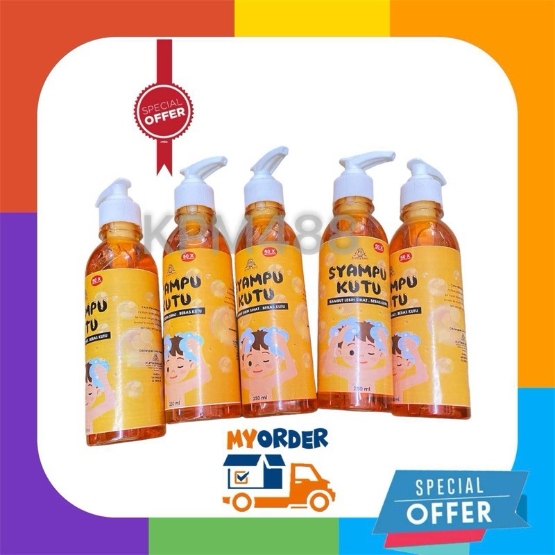 SYAMPU KUTU RAMBUT PRODUK YANG DIRUMUS KHAS UNTUK MENGATASI MASALAH ...