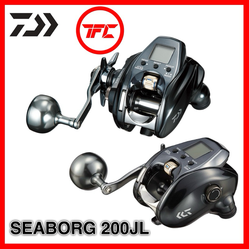 Daiwa Seaborg G200JL Electric Reel – Left-Handle Version, Brand