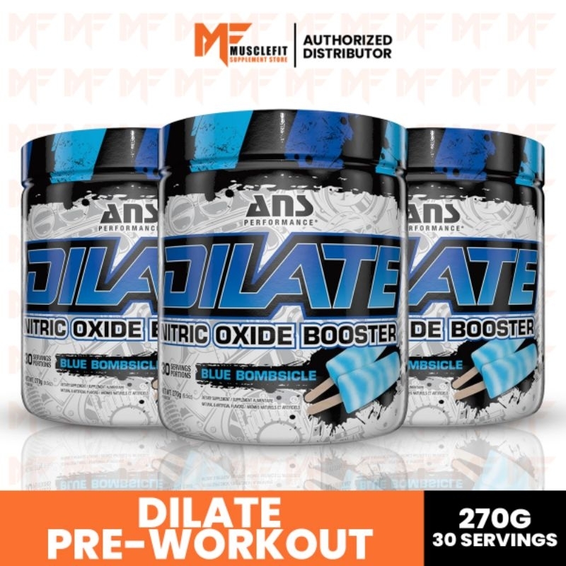 ANS Dilate Nitrix Oxide Booster Pre Workout 270 g ( 30 servings