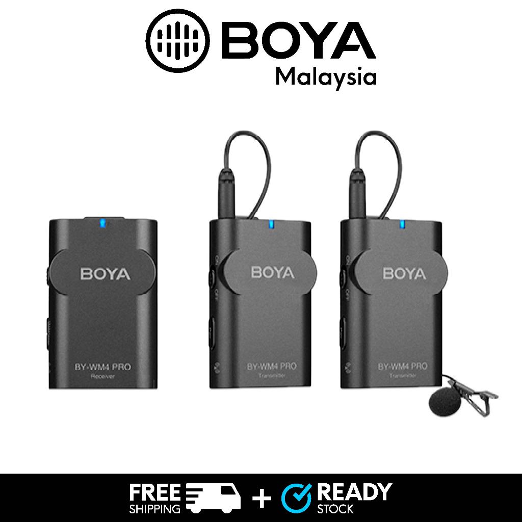 BOYA 2.4GHz Dual Channel Wireless Microphone BY WM4 Pro K2