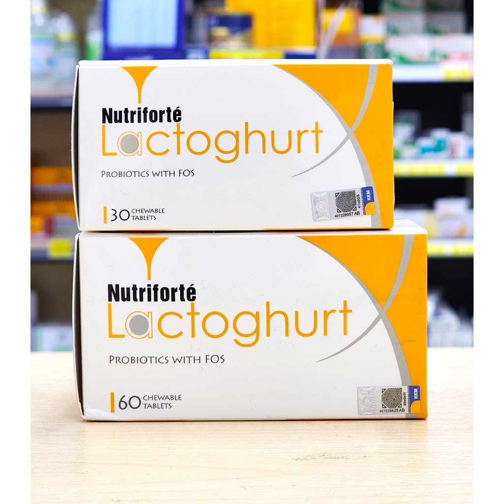 NUTRIFORTE LACTOGHURT PROBIOTICS (30'S/60'S) | Shopee Malaysia