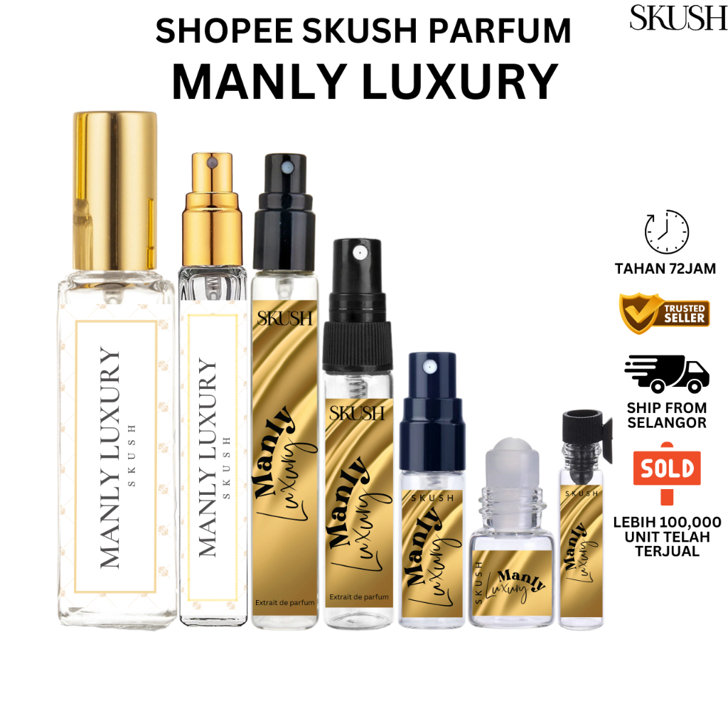 SKUSH MANLY LUXURY High Quality Perfume Pen Women MInyak Wangi Wanita ...