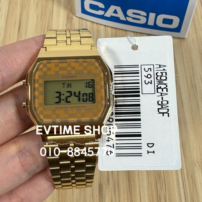 Casio Vintage Collection A159 – Orologio Digitale Uomo/donna, Oro, Cronometro E Allarme - 2