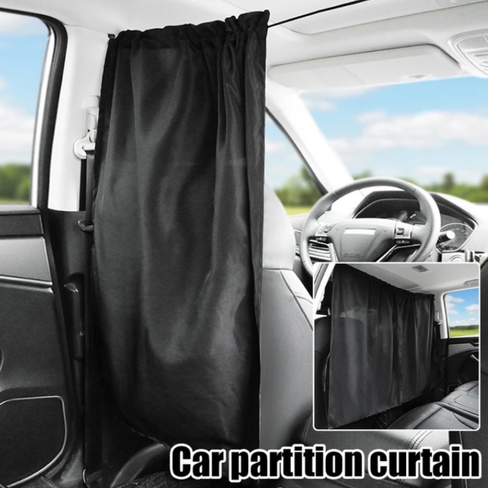 Universal Car Sun Shade Privacy Curtain Partition Curtain Vehicle