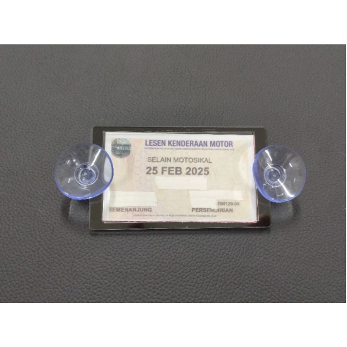 Road Tax Holder / Roadtax Stiker/ RFID Holder Car / Puspakum / 4X4