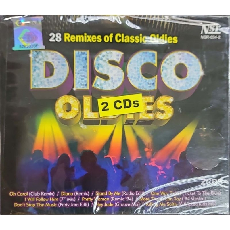 Disco Oldies - 28 Remixes Of Classic Oldies (2CDs) | Shopee Malaysia