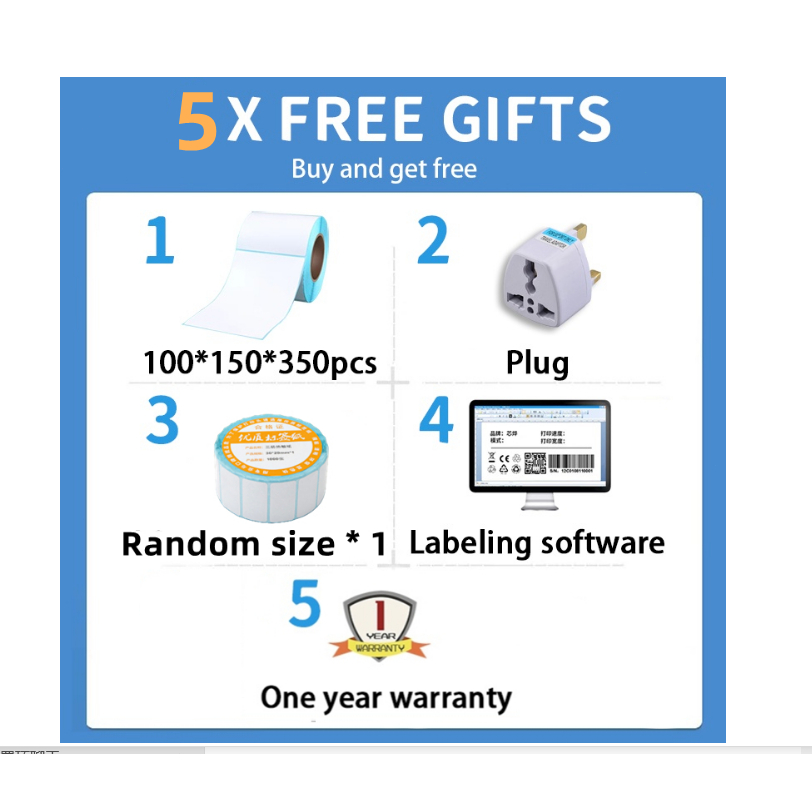 Xprinter Thermal printerA6 AWB Bluetooth OTG Printer Android 420B ...
