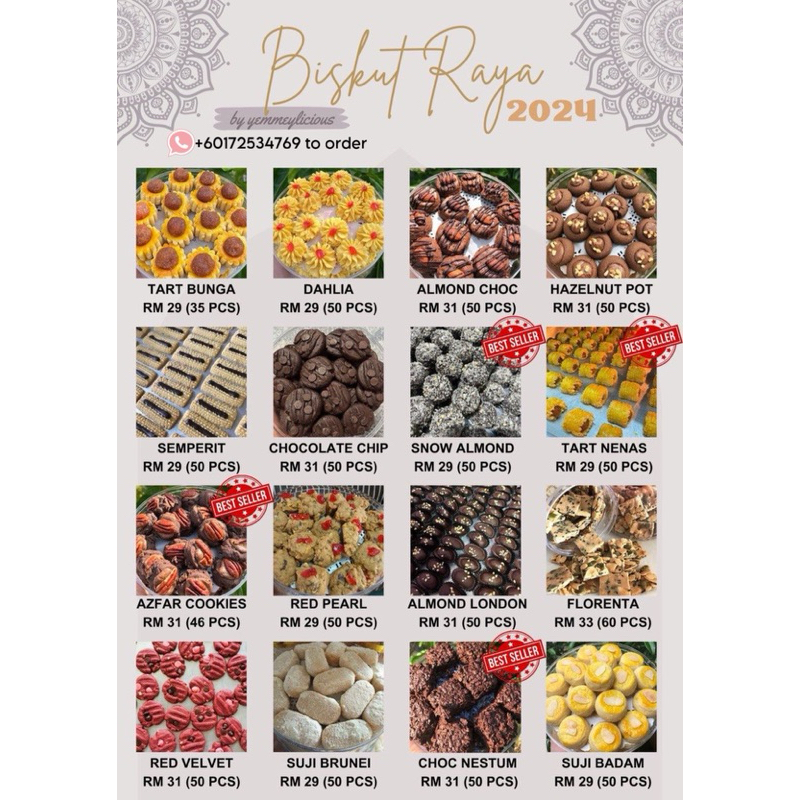 Biskut Raya Homemade 2024 | Shopee Malaysia