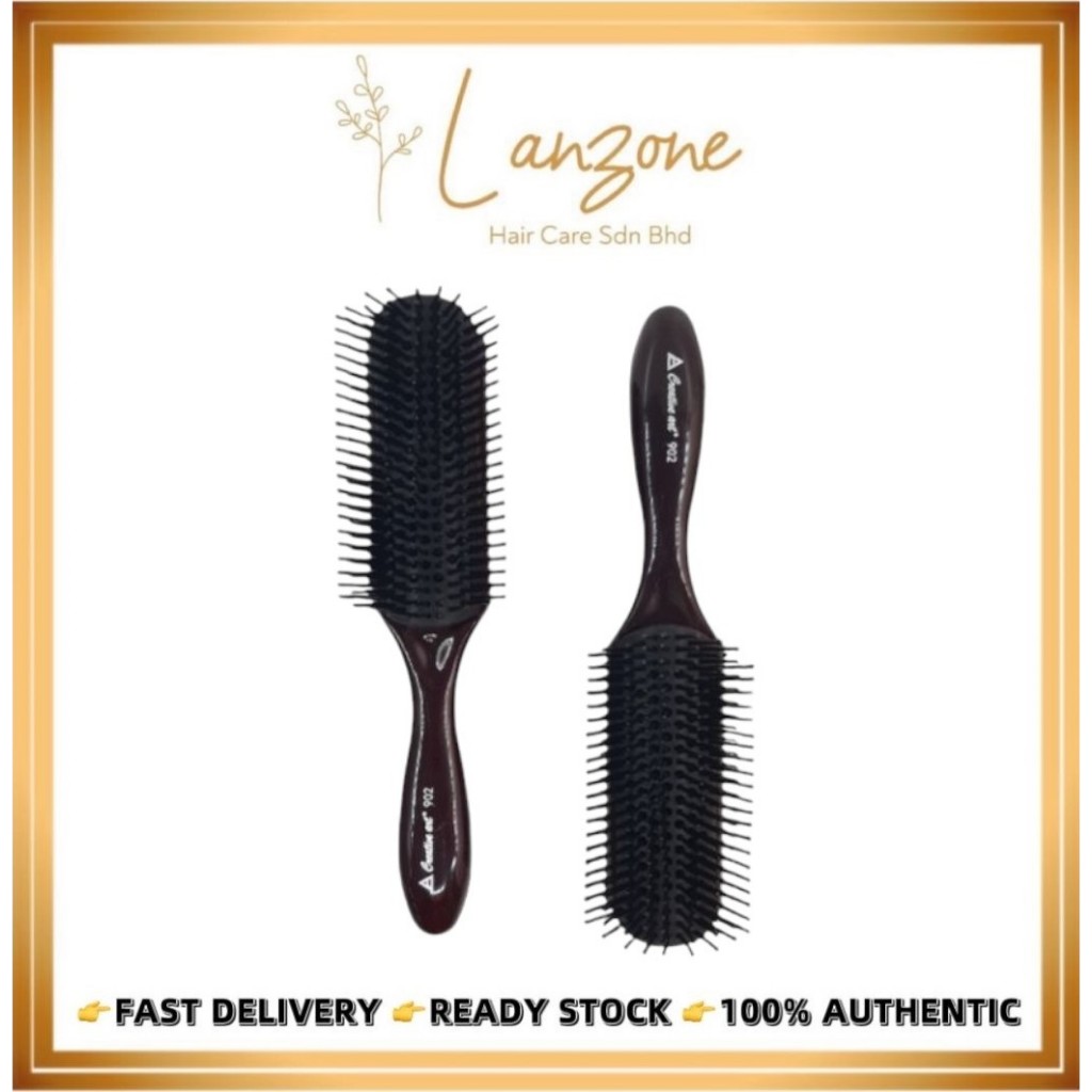 Creative Art 9 Rows Anti-static Cushion Hair Brush Hair Comb ...