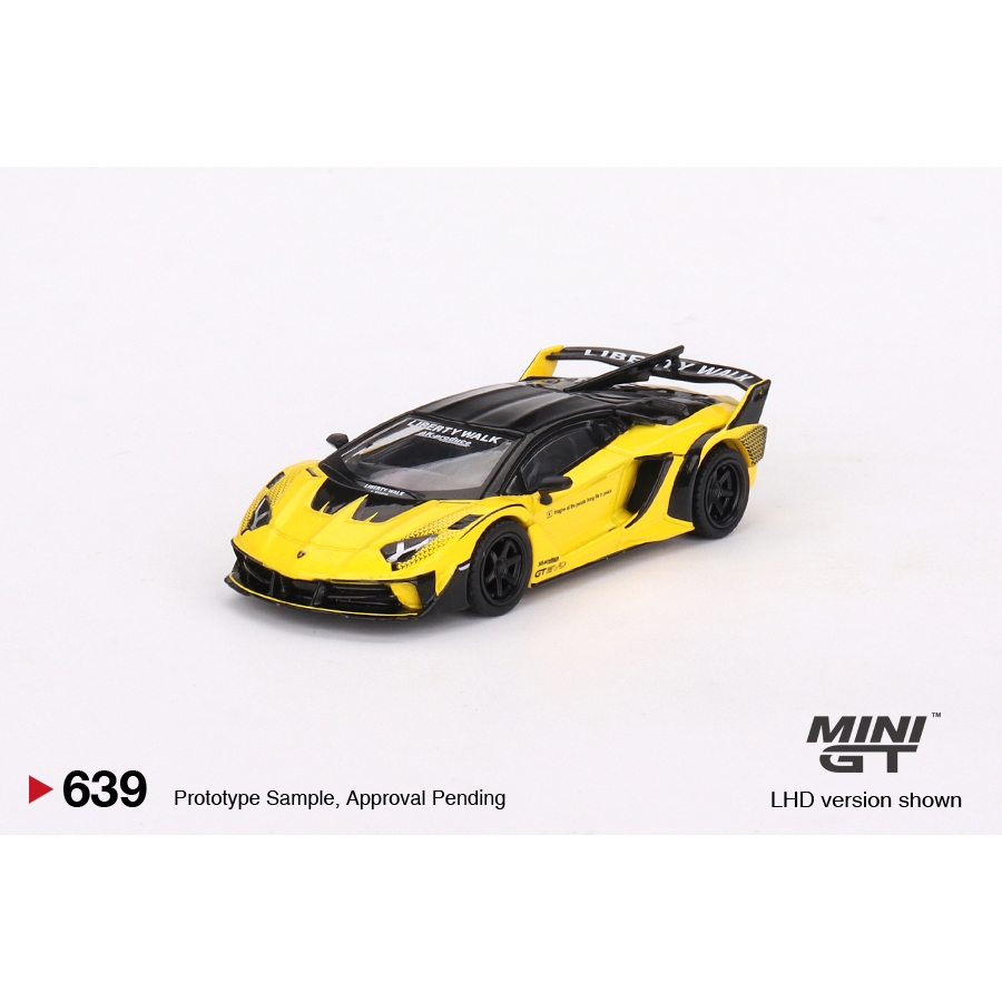 Mini GT 1/64 ( 639 ) Lamborghini LB-Silhouette WORKS Aventador GT EVO ...