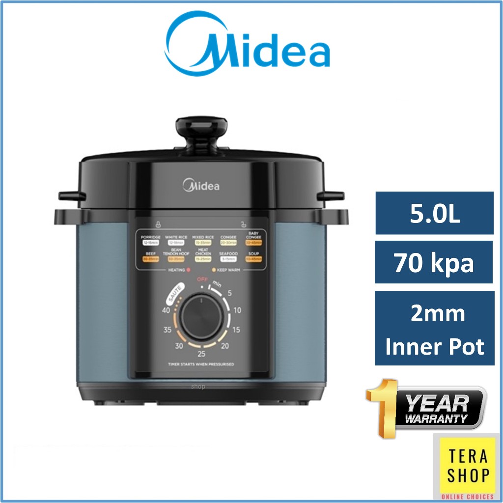 Midea pressure cooker 5l sale