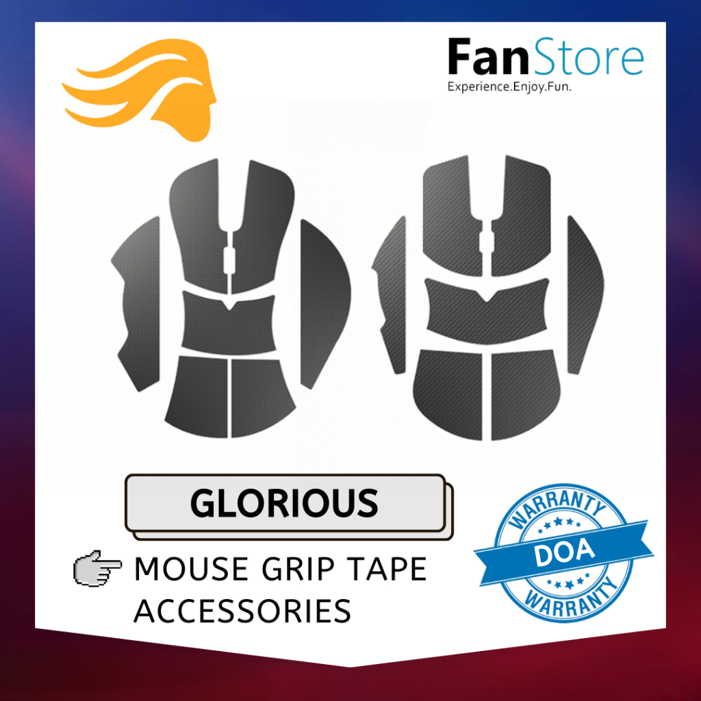 FANSTORE GLORIOUS Full Body Mouse Grip Tape Model D Minus / Model O