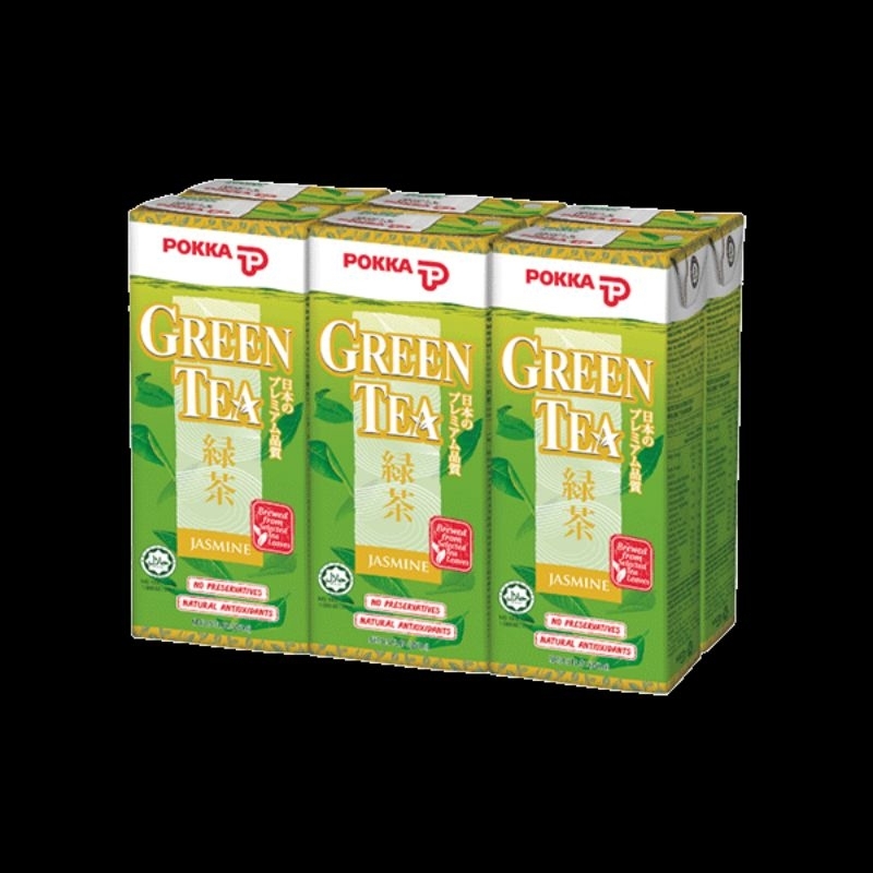 pokka jasmine green tea 250ml X 6s | Shopee Malaysia