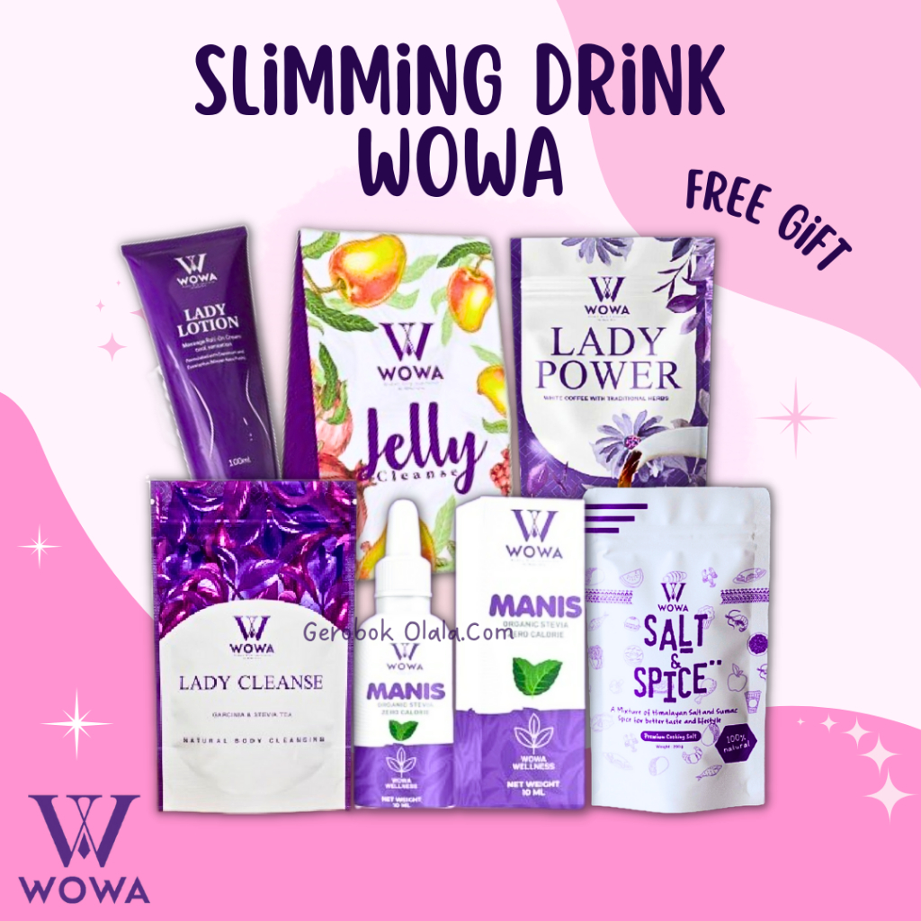 WOWA LADY CLEANSE TEH DETOX | WOWA LADY POWER | WOWA JELLY CLEANSE ...