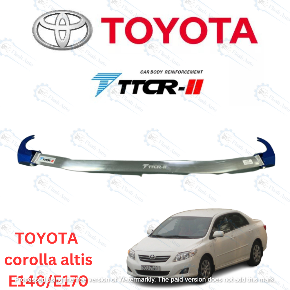 Toyota Corolla Altis (E140/E170) 20072018 TTCRII Front Strut Bar