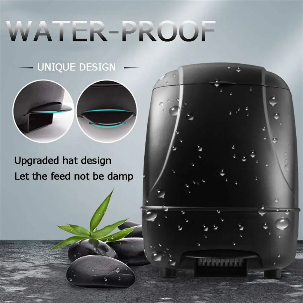 Automatic Fish Feeder Pet Timer Auto Food Dispenser for Aquarium ...