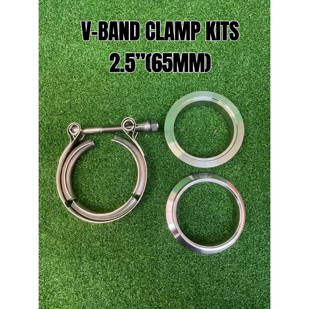 304 Stainless Steel 1.5''- 4'' V band Clamp Inch V-band Exhaust Male ...