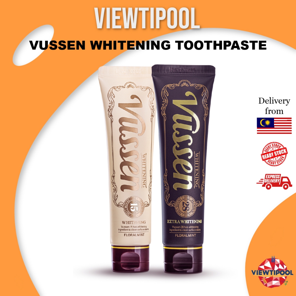 OSSTEM Vussen Toothpaste (#15, #28) 80g | Shopee Malaysia