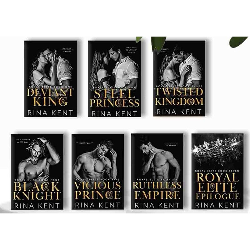 【ENG】KL READY STOCK Royal elite series by Rina Kent (Deviant king,Steel ...