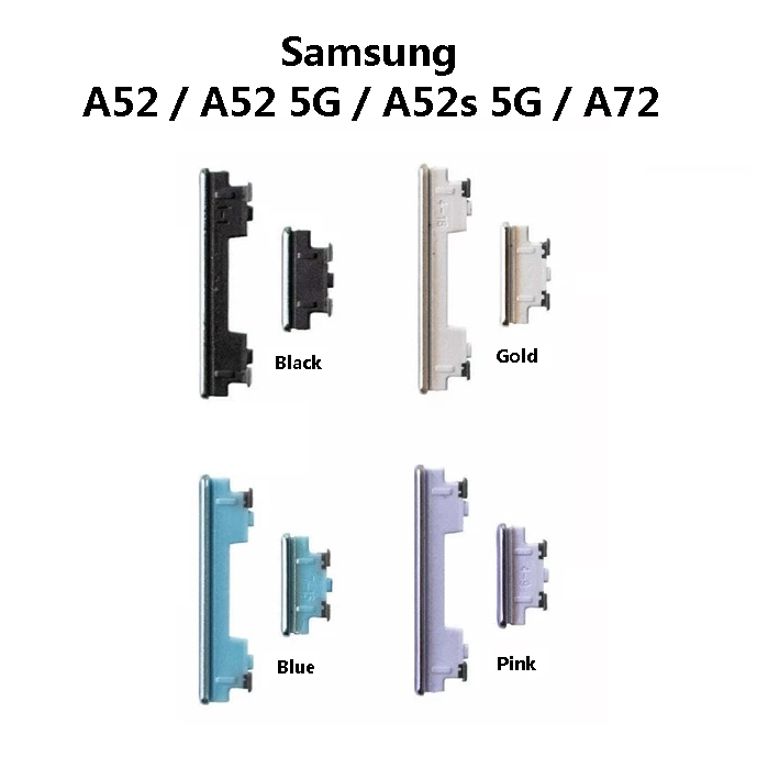 Samsung Galaxy A52 / A52 5G / A52s 5G / A72 Power On Off + Volume Up
