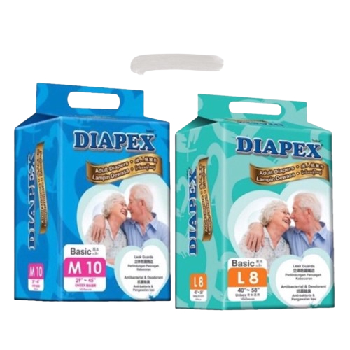 DIAPEX BASIC ADULT DIAPERS | Shopee Malaysia