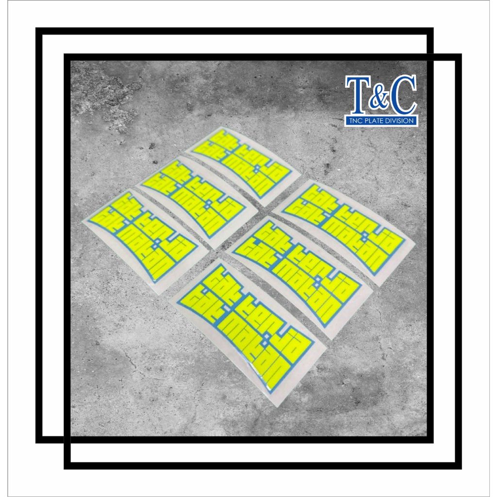 STICKER TAK KERJA TAK MAKAN CUTTING JENIS FLUORESCENT MOTO | Shopee ...