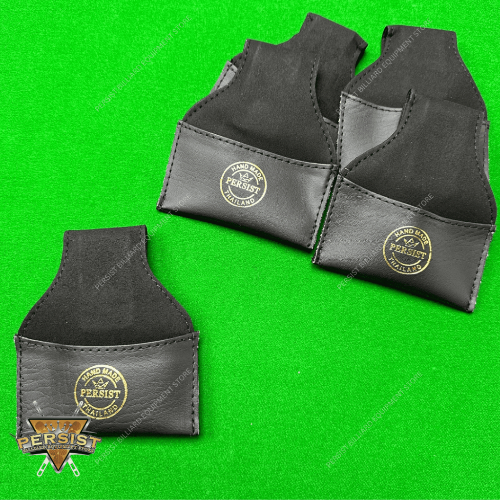 Persist Leather Chalk Pouch Black Snooker Chalk Holder Snooker Accessories Equipment [Ready
