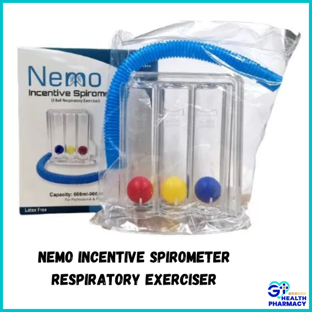 NEMO INCENTIVE Tri-Ball SPIROMETER (3 BALL EXERCISER) | Shopee Malaysia