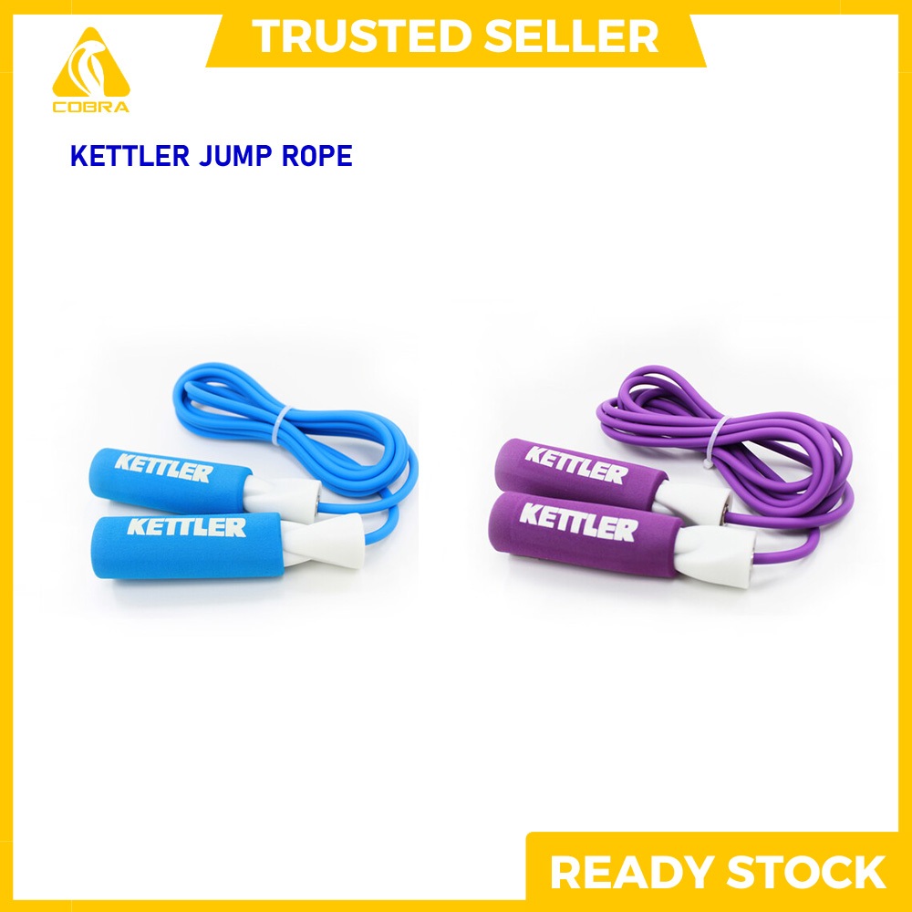 Kettler Skipping Jump Rope Ultraportable and lightweight (403000/100
