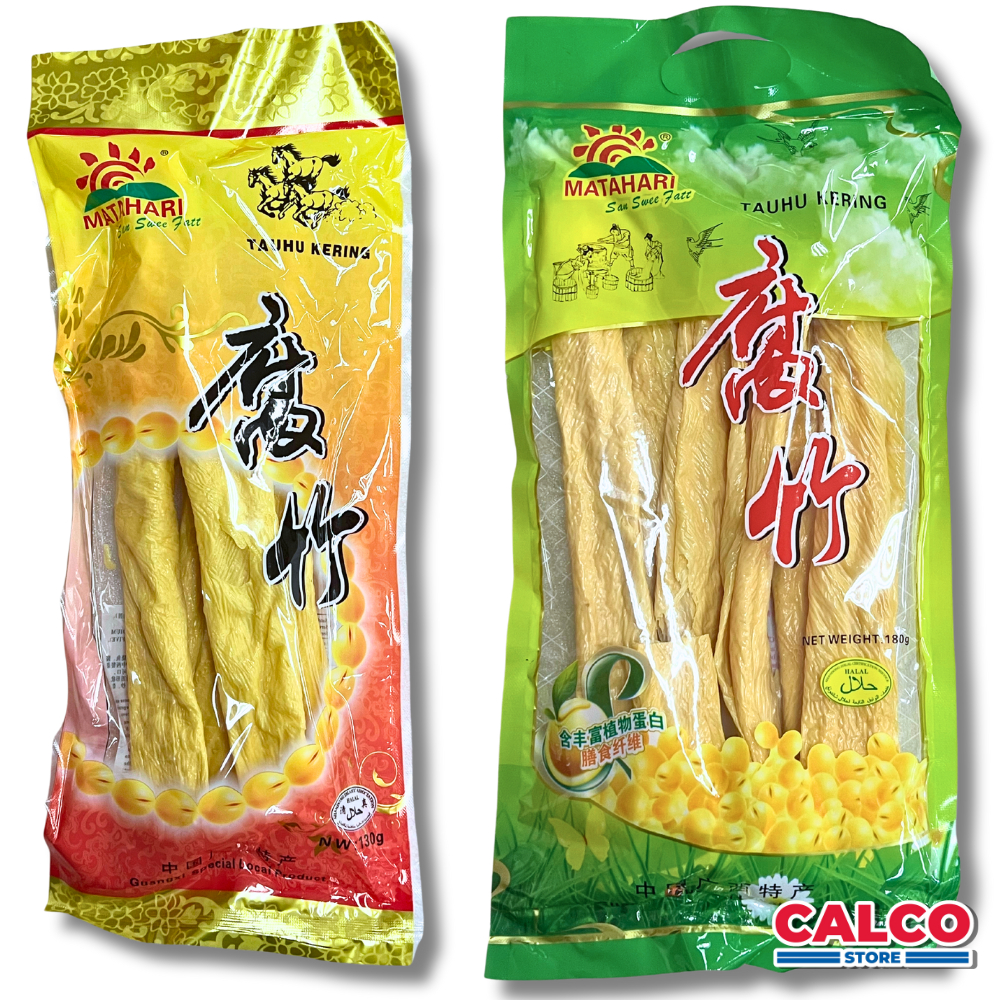 130g/180g Matahari Brand Tauhu Kering Dried Beancurd Tofu Skin 太阳牌高质量腐竹