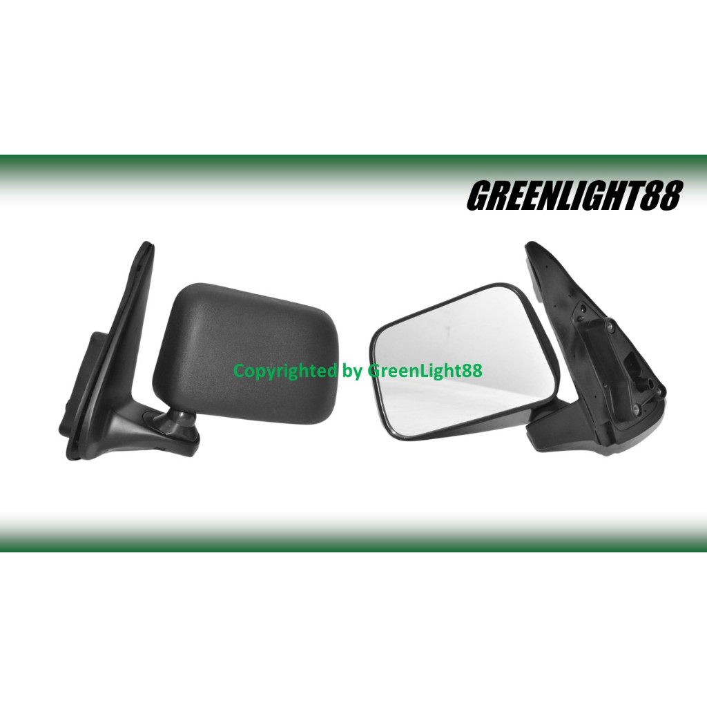 TOYOTA HILUX LN145, LN166 2001-2004 SIDE MIRROR (BLACK)(MANUAL)(TYC ...