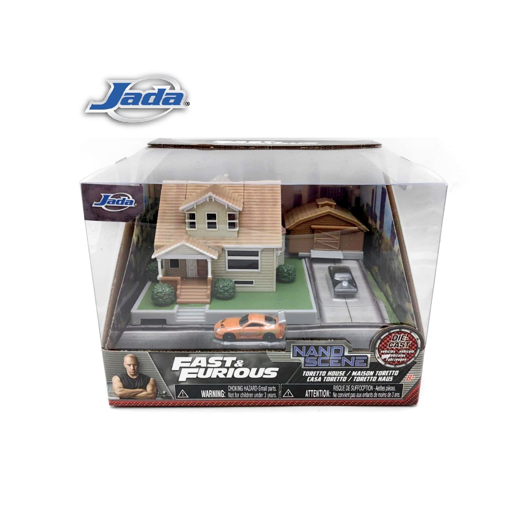 Miniature Fast And Furious, Maison Toretto, échelle Nano, Jada 33668, Neuve