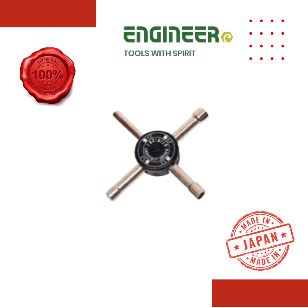 ENGINEER DZ03 Cross Nut Driver (Small) (Made In Japan) | Shopee Malaysia