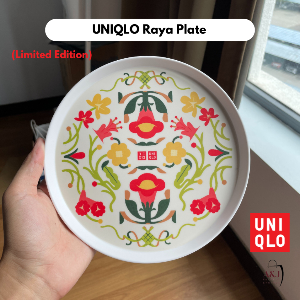 [100% ORIGINAL 💯🛍️] UNIQLO Limited Edition Raya Plate / pinggan cantik ...