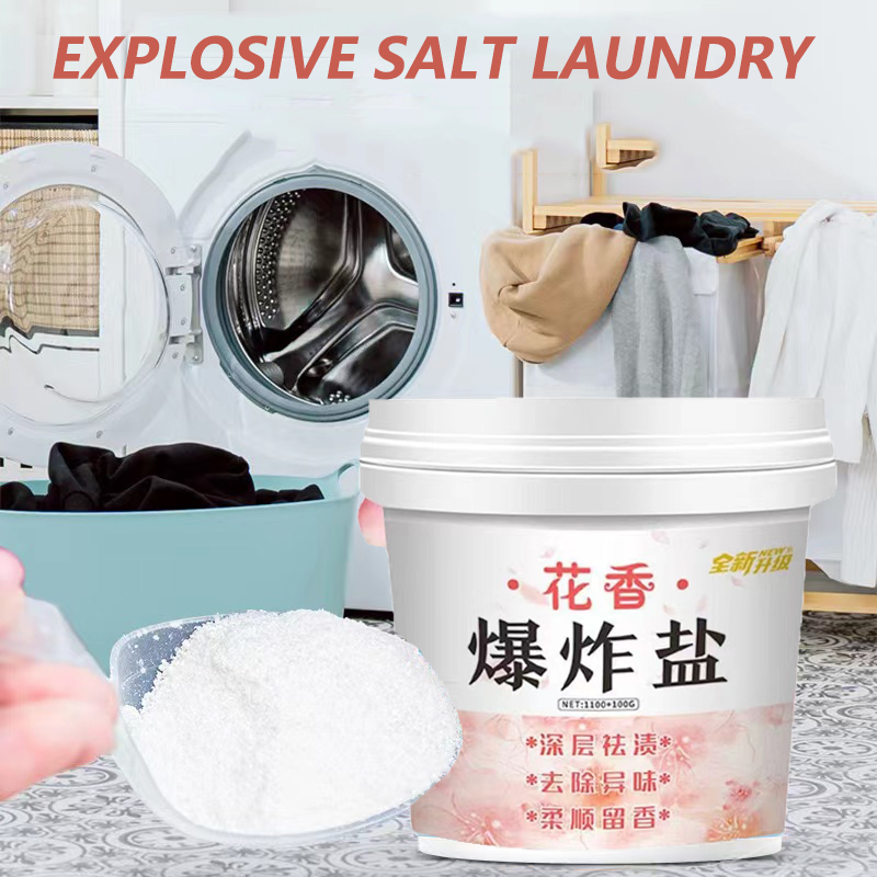 Explosive Salt Laundry Remove Dirt Yellow remove stains Keep Fresh