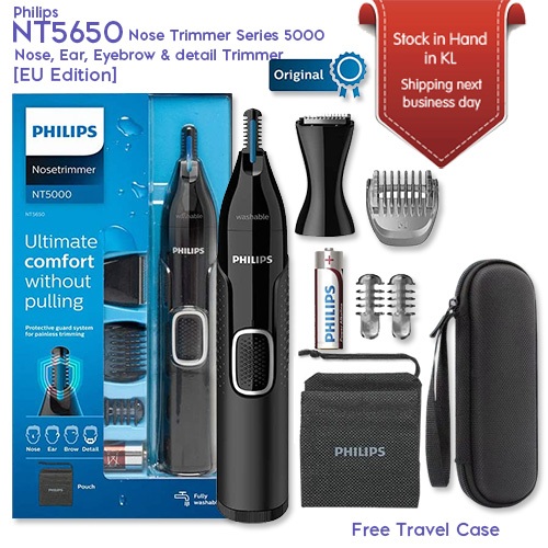 Philips Series 5000 NT5650 Nose, Ear and Eyebrow Trimmer with Detail