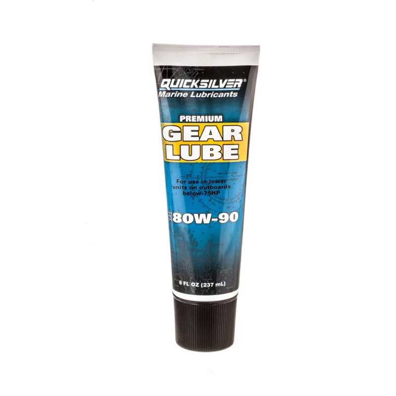 Quicksilver marine lubricants premium gear lube oil SAE80W90 SAE 80W