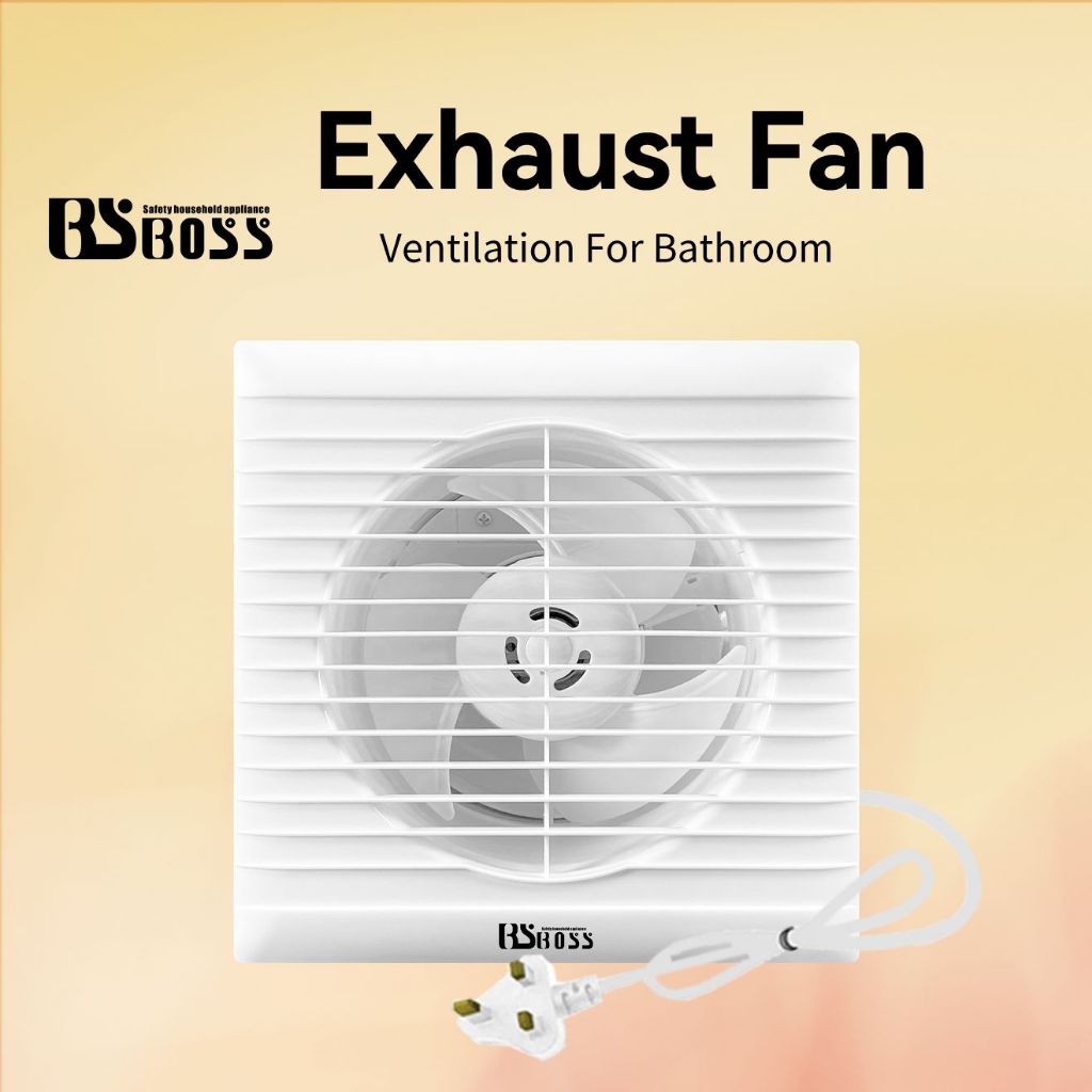 BSBOSS Exhaust Fan Ventilation For Bathroom, Bedroom & Living Room (4-8 ...