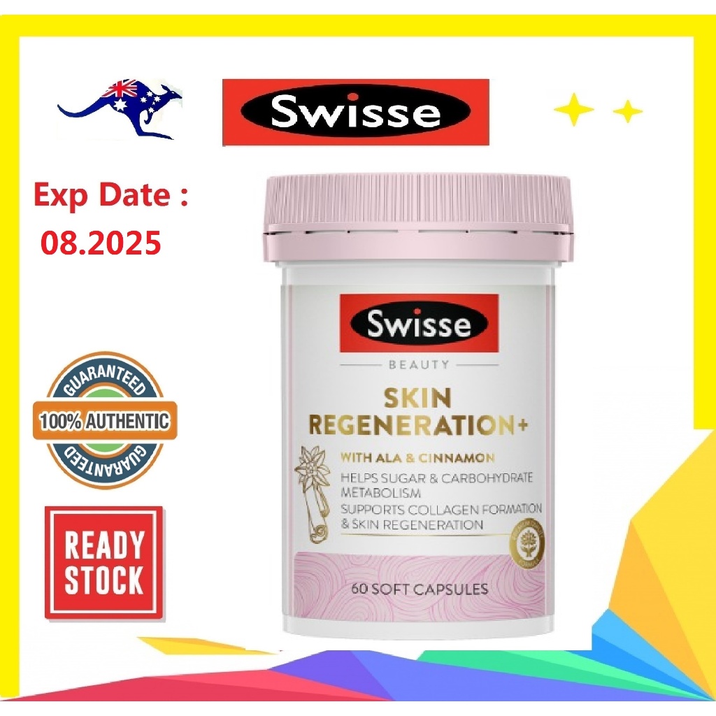 SWISSE Skin Regeneration (60 Capsules) | Shopee Malaysia