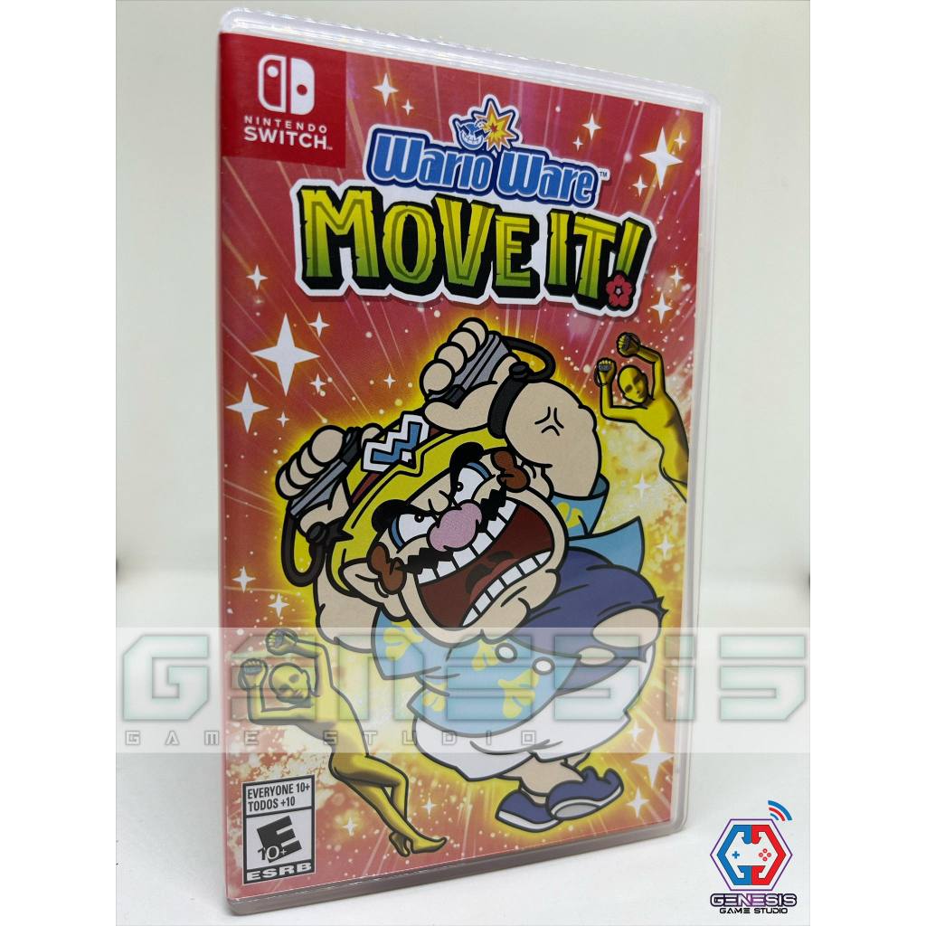 [USED US/中文/ENG] NSW WarioWare Wario Ware Move It 超级舞动 瓦利欧制造 - Physical ...