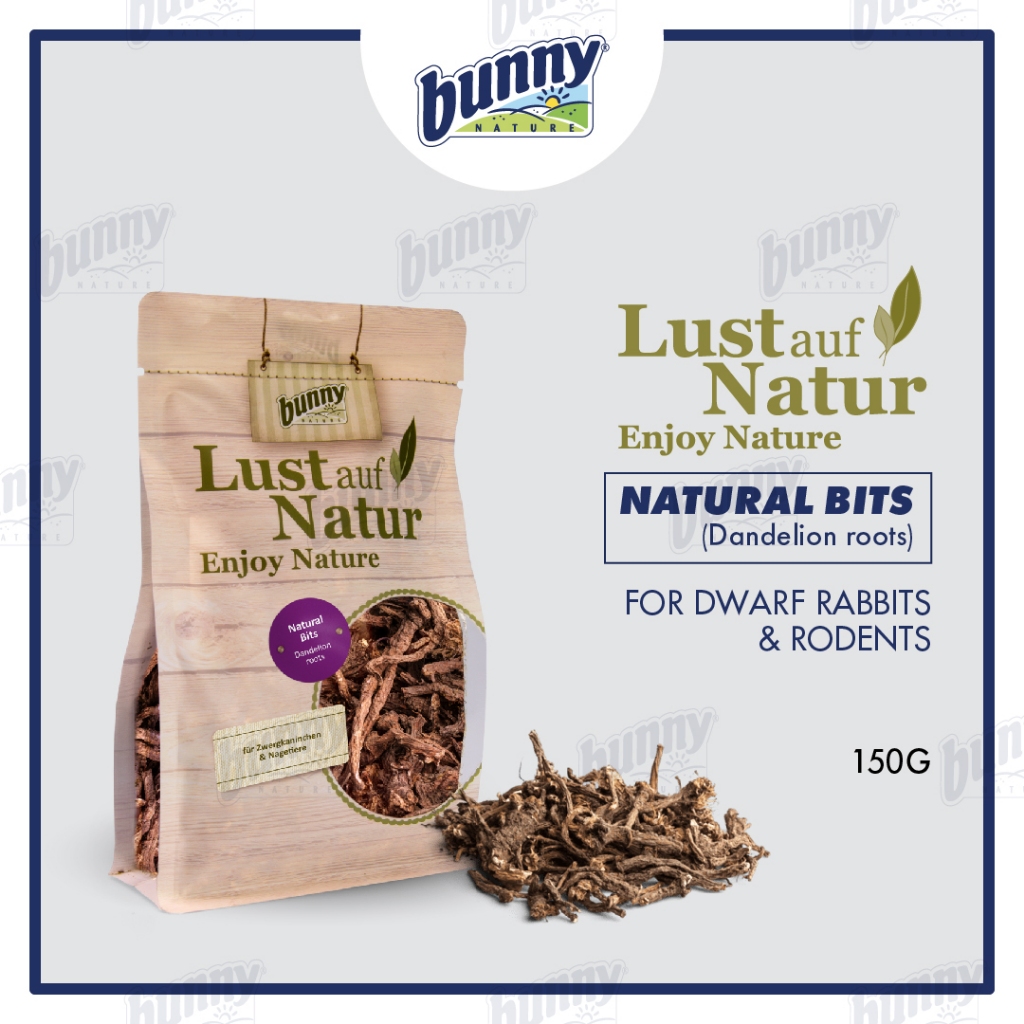 [ 𝐁𝐮𝐧𝐧𝐲 𝐍𝐚𝐭𝐮𝐫𝐞 ] ENJOY NATURE Natural Bits Dandelion Roots 150G Rabbits ...