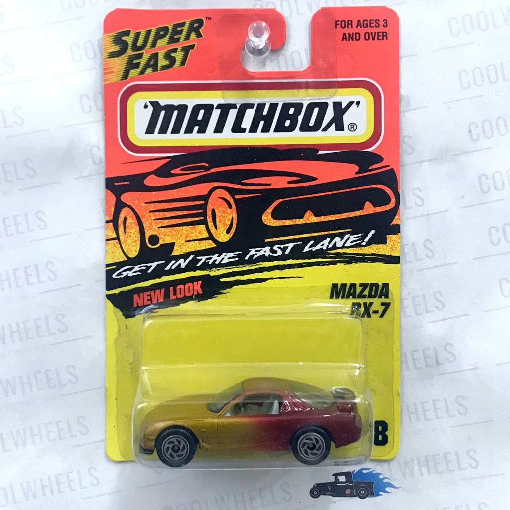 Matchbox 1996 Super Fast Mazda RX-7 (Dent blister) | Shopee Malaysia