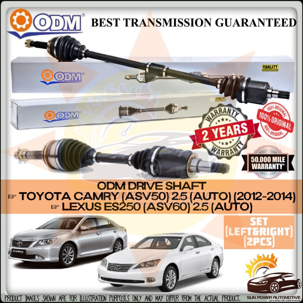 Toyota Camry ASV50 2.5 / Lexus ES250 ASV60 2.5 AUTO 100% ORIGINAL ODM ...