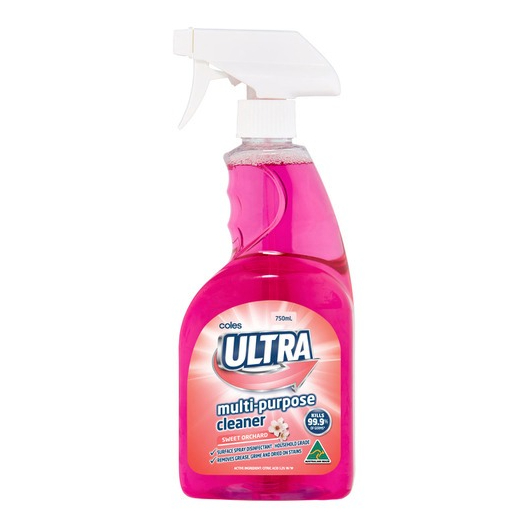 COLES Ultra Multi Purpose Cleaner Sweet Orchard 750ML Shopee Malaysia
