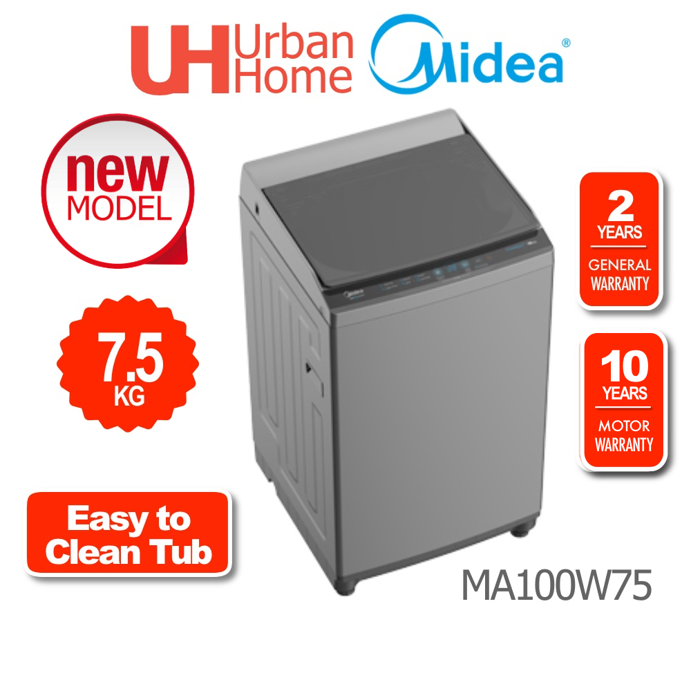 Toshiba Midea Top Load Washing Machine Washer 7.2kg 7.5kg 8.5kg AW F820SM AW M800AM SG MA100W75 MA100W85 Shopee Malaysia