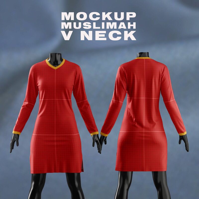   Muslimah Mockup 3D Mannequin Jersey Sublimation | Trending 3D Mockup